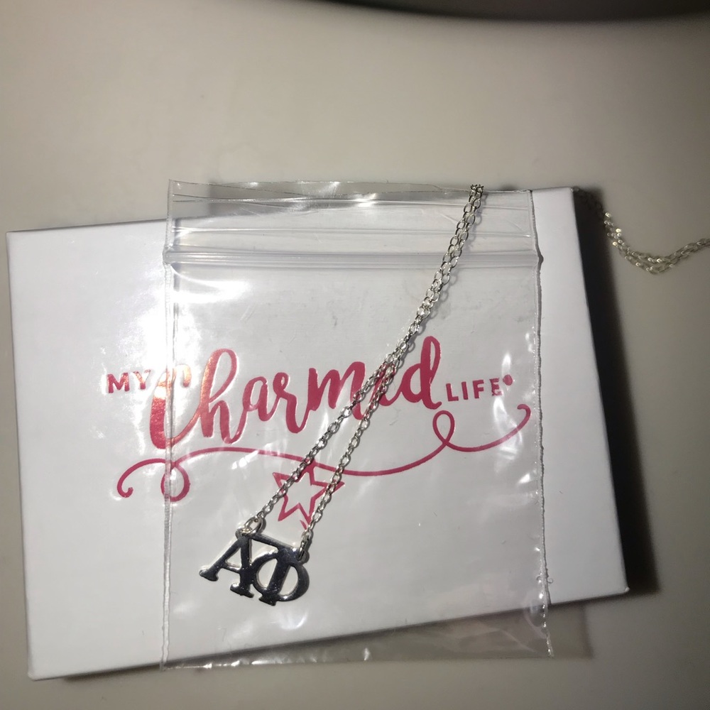 ALPHA PHI letter necklace